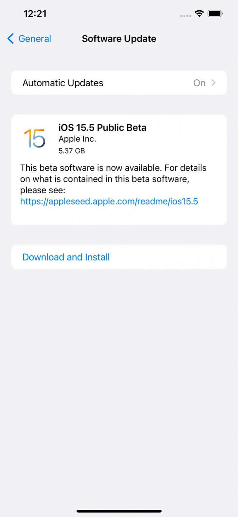 iPadOS15.5公测版Beta 2描述文件官方升级 15.5Beta1
