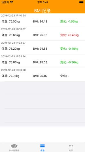 女性bmi指数计算器
