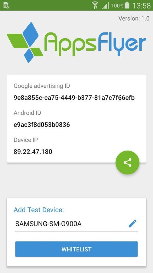 My Device ID by AppsFlyer