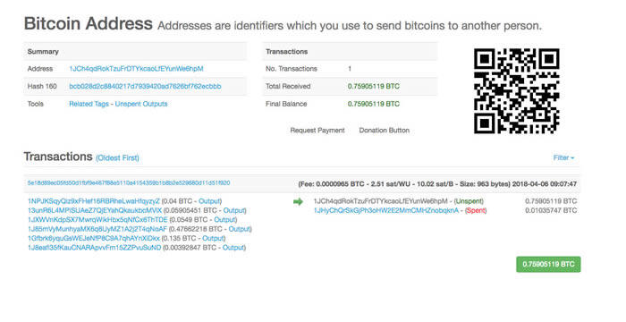如何使用 BTC 区块浏览器 blockchain.info 查询 BTC 交易信息?-第9张图片-欧意下载