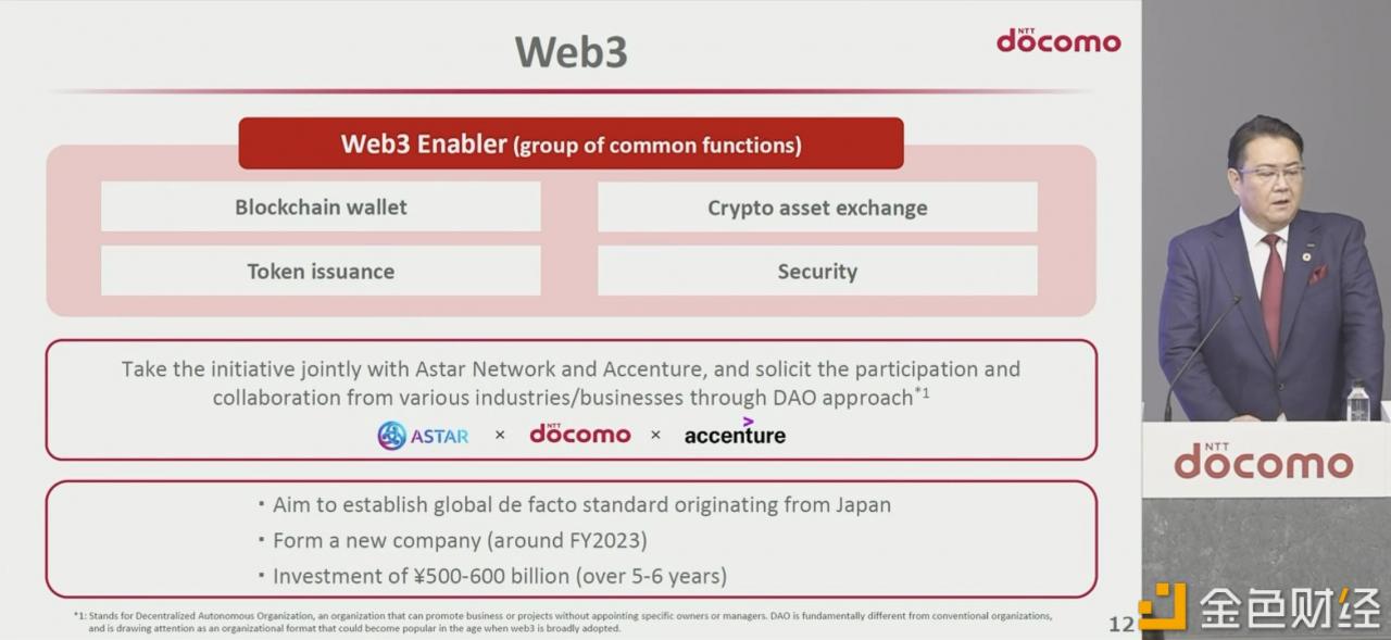 Astar创始人：日本最大移动运营商NTT DoCoMo计划投入超5000亿日元开发Web3基础设施-第1张图片-欧意下载