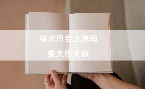 柴犬币会上涨吗（柴犬币大涨）-第1张图片-欧意下载