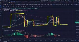 比特币多次下行未能跌破，底部形成支撑，多头这次能否强势崛起