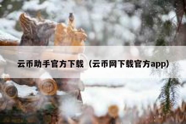 云币助手官方下载(云币网下载官方app)-第1张图片-欧意下载 云币助手官方下载(云币网下载官方app)-第1张图片-欧意下载