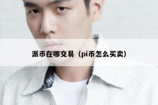派币在哪交易（pi币怎么买卖）