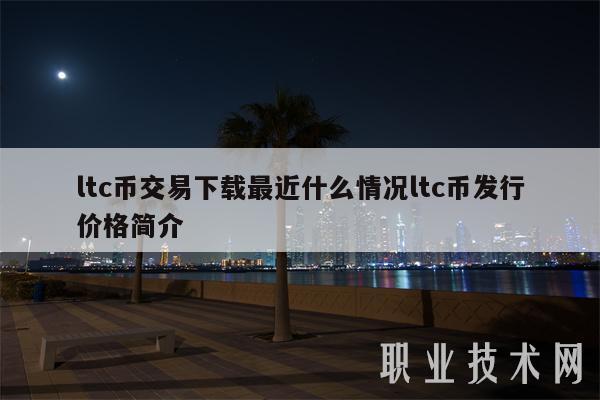 ltc币交易下载最近什么情况ltc币发行价格简介-第1张图片-欧意下载