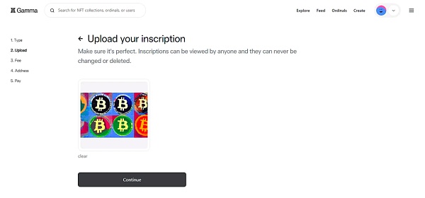 序数 NFT 热潮来临 如何铸造一枚比特币 NFT？-第6张图片-欧意下载