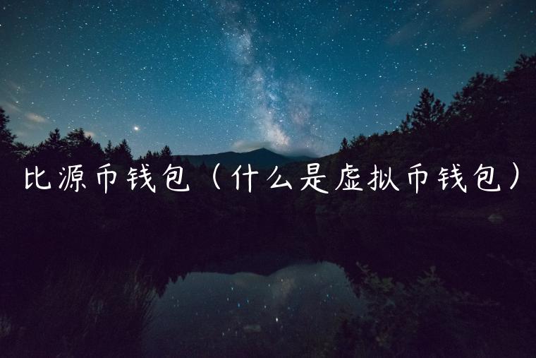 比源币钱包(什么是虚拟币钱包)-第1张图片-欧意下载 比源币钱包(什么是虚拟币钱包)-第1张图片-欧意下载
