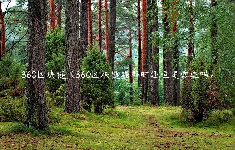 360区块链(360区块链猫那时还恒定营运吗)-第1张图片-欧意下载 360区块链(360区块链猫那时还恒定营运吗)-第1张图片-欧意下载