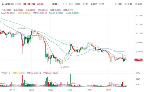 艾达币今日最新价格 ADA今日最新行情-第1张图片-欧意下载