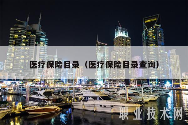 医疗保险目录（医疗保险目录查询-第1张图片-欧意下载