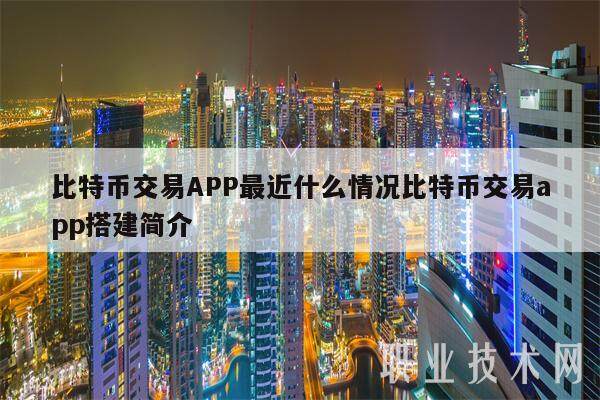 比特币交易APP最近什么情况比特币交易app搭建简介-第1张图片-欧意下载