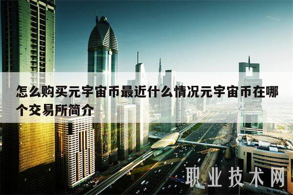 怎么购买元宇宙币最近什么情况元宇宙币在哪个交易所简介-第1张图片-欧意下载