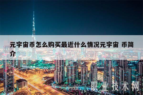 元宇宙币怎么购买最近什么情况元宇宙 币简介-第1张图片-欧意下载