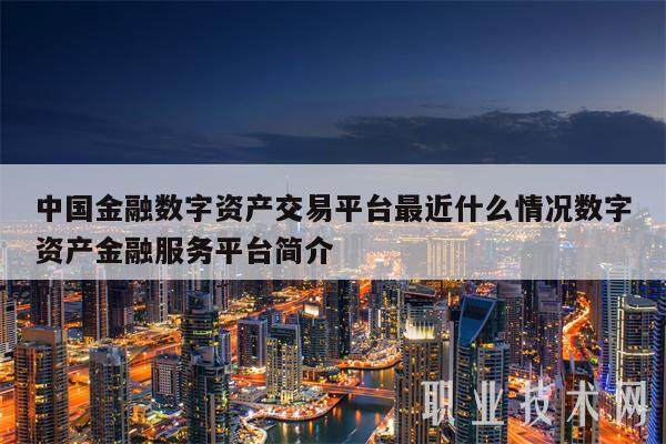 中国金融数字资产交易平台最近什么情况数字资产金融服务平台简介-第1张图片-欧意下载