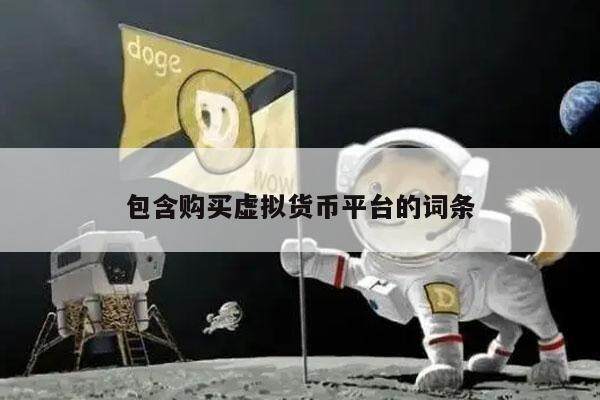 包含购买虚拟货币平台的词条-第1张图片-欧意下载