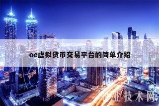 oe虚拟货币交易平台的简单介绍